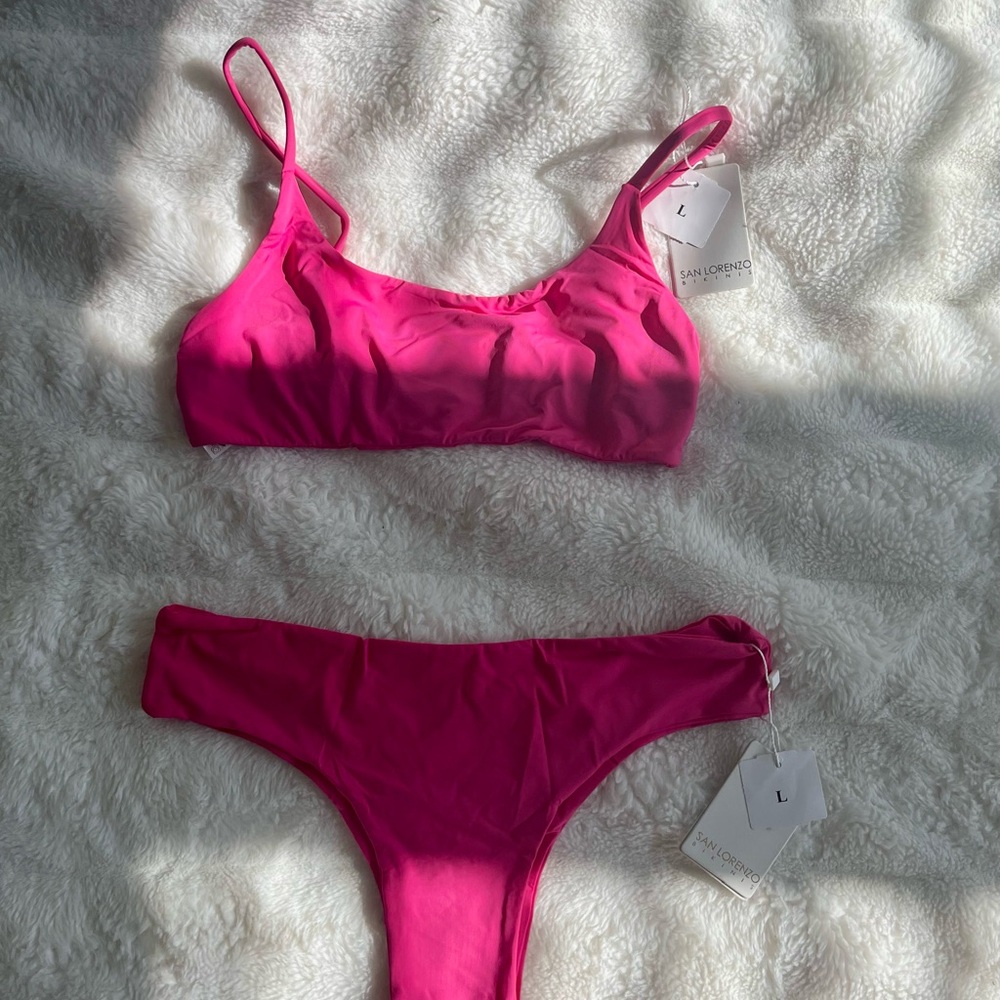 San Lorenzo Hot Pink Bikini